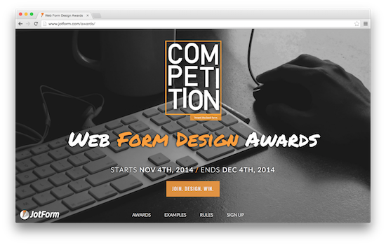 the web form design awards